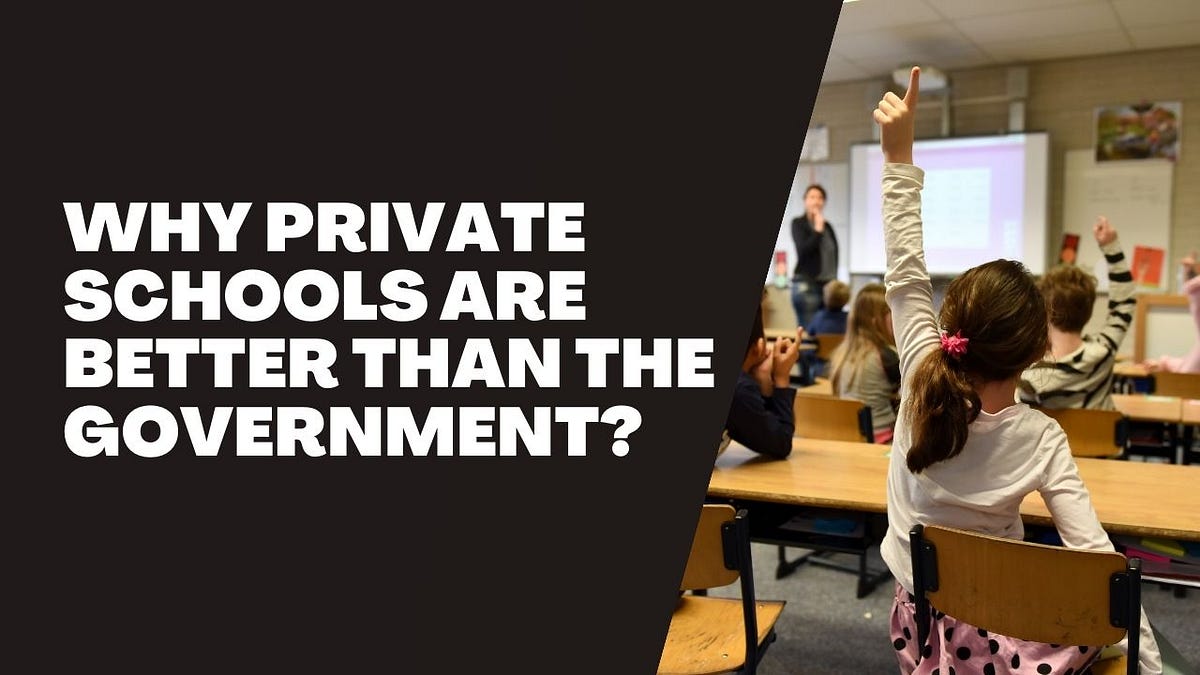 Why Private Schools Are Better Than The Government? by Muhammad Asim