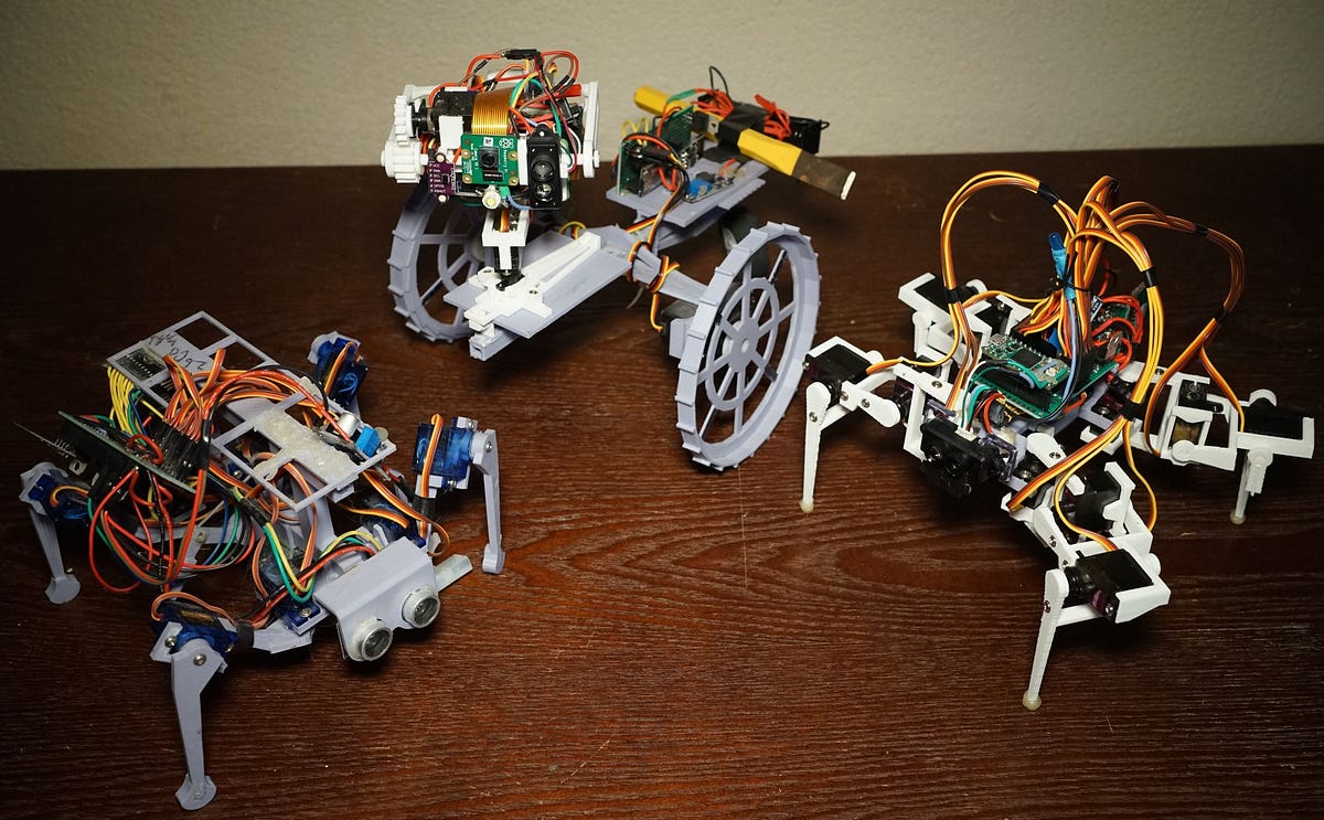 Basics on hobby robotics. This a generic overview of making basic… by