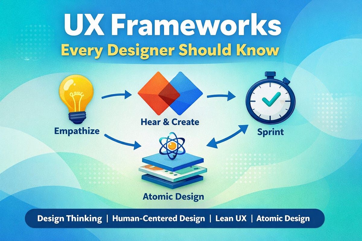 UX Frameworks I Recently Learned and How They’re Shaping My Design ...