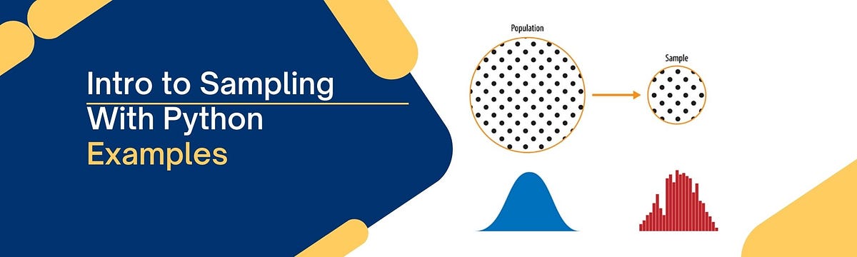Intro to Sampling With Python Examples | by iamHassan | Medium