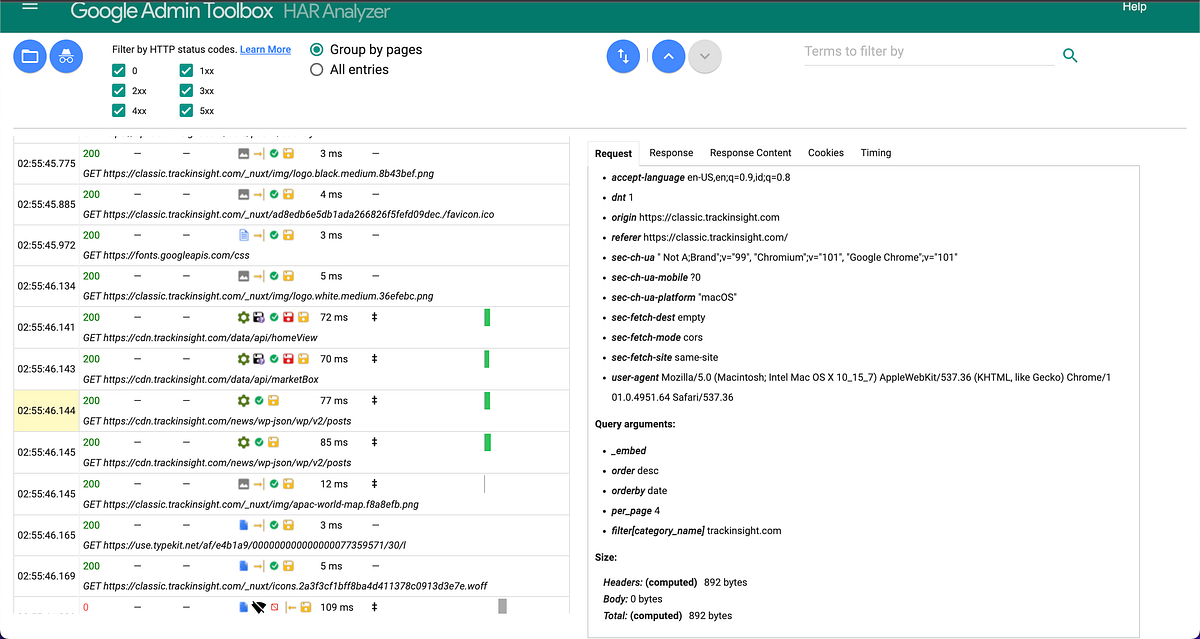 Log API request dengan .har viewer | by Albert S | Medium