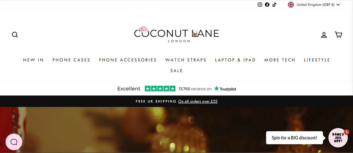 Coconut Lane VS Moonpig Inbound Marketing by Abby Gutteridge Dec