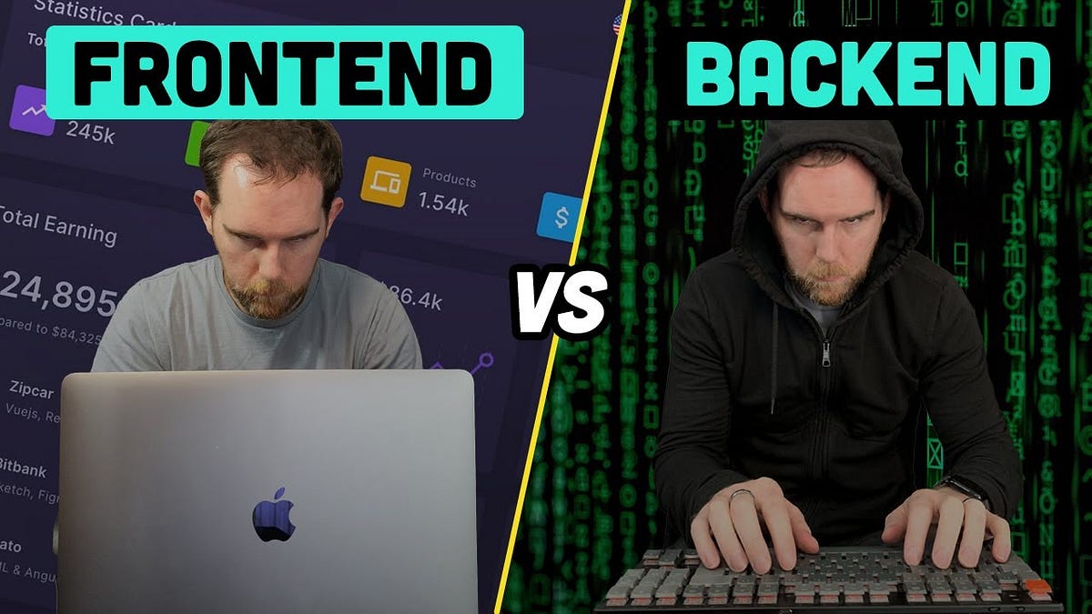 How to Pick Your Path: A Guide to Front-End vs. Back-End Development ...