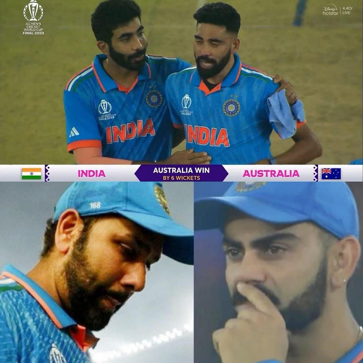 Bat, Ball, Belief 1.5 billion people cried on a single day! by