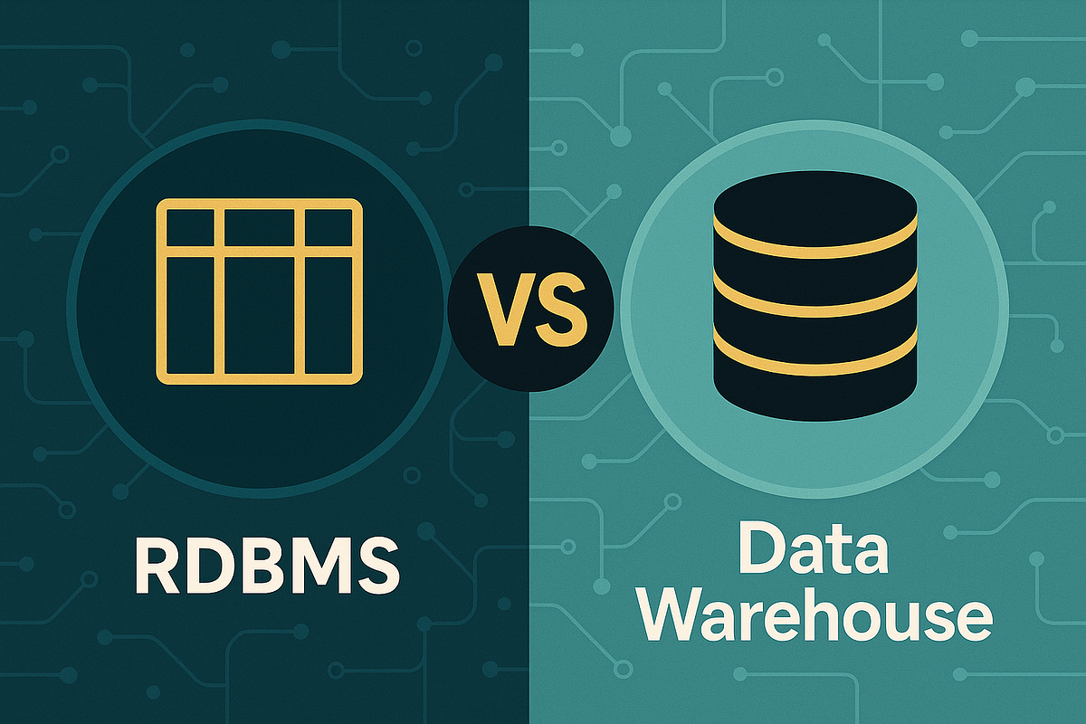 Differences and Similarities between RDBMS and Data Warehouse ...