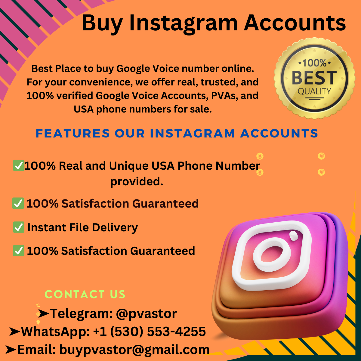 Buy Instagram Accounts- Best Way to Grow Your Business!