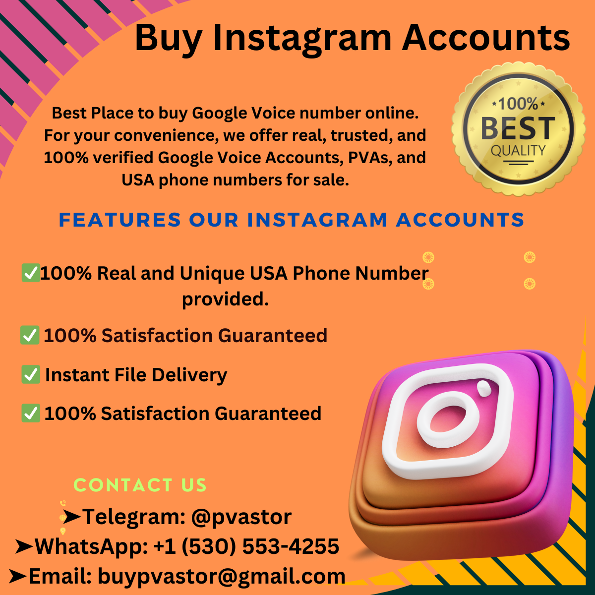 Buy Verified Instagram Account for Sale