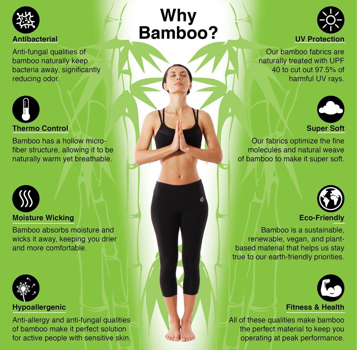 Why choose Bamboo for your yoga apparel?