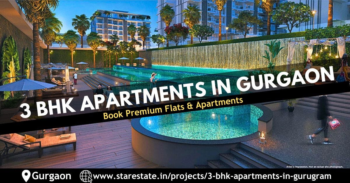 グルガオンのプレミアム 3 BHK アパートメンツ | 夢のマイホームを手に入れましょう – インドの高級物件