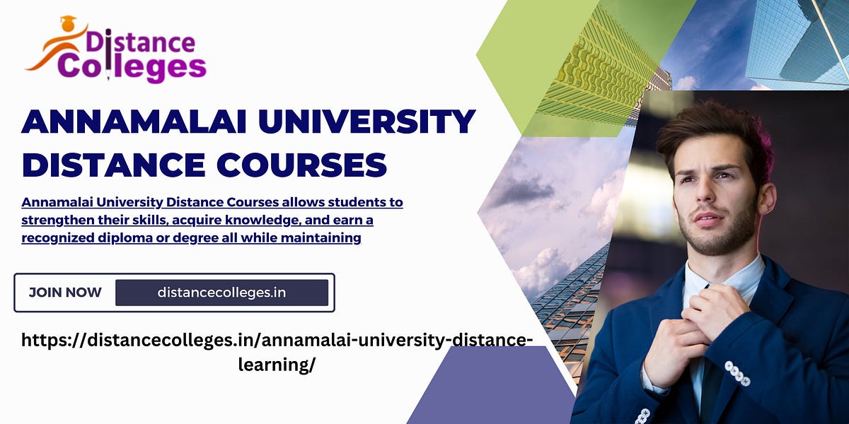 Annamalai University distance courses - Exams Tour - Medium