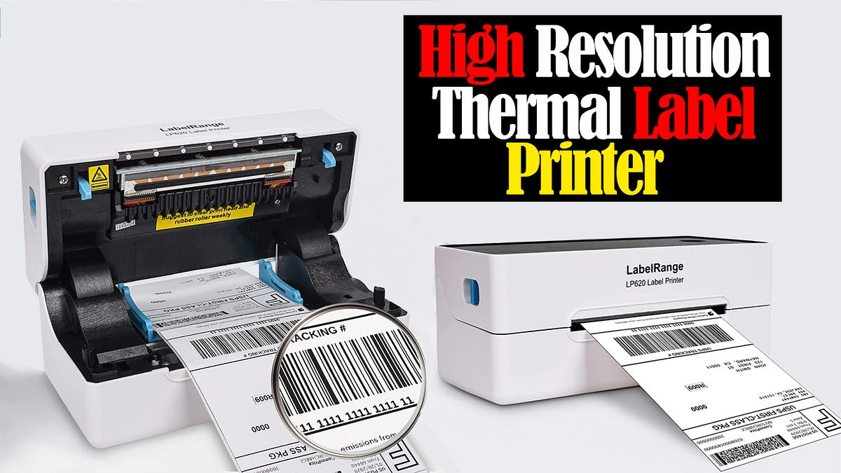 LabelRange 300DPI HighResolution Thermal Label Printer Amazon Printer by RUHUL AMIN Medium