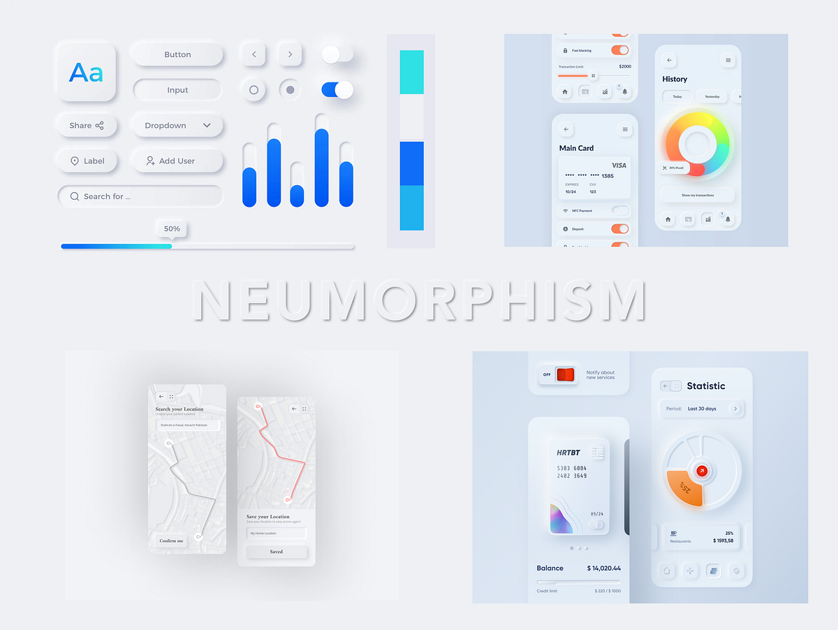 Optimising Neumorphism for better learnability and accessibility | by ...