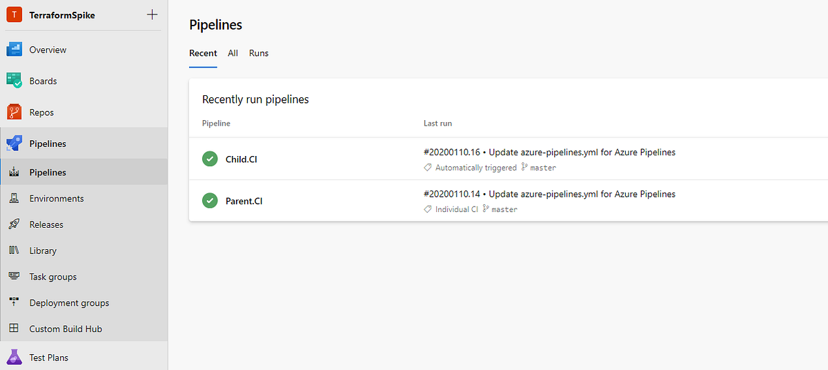 How to pass variables with pipeline trigger in Azure Pipeline by
