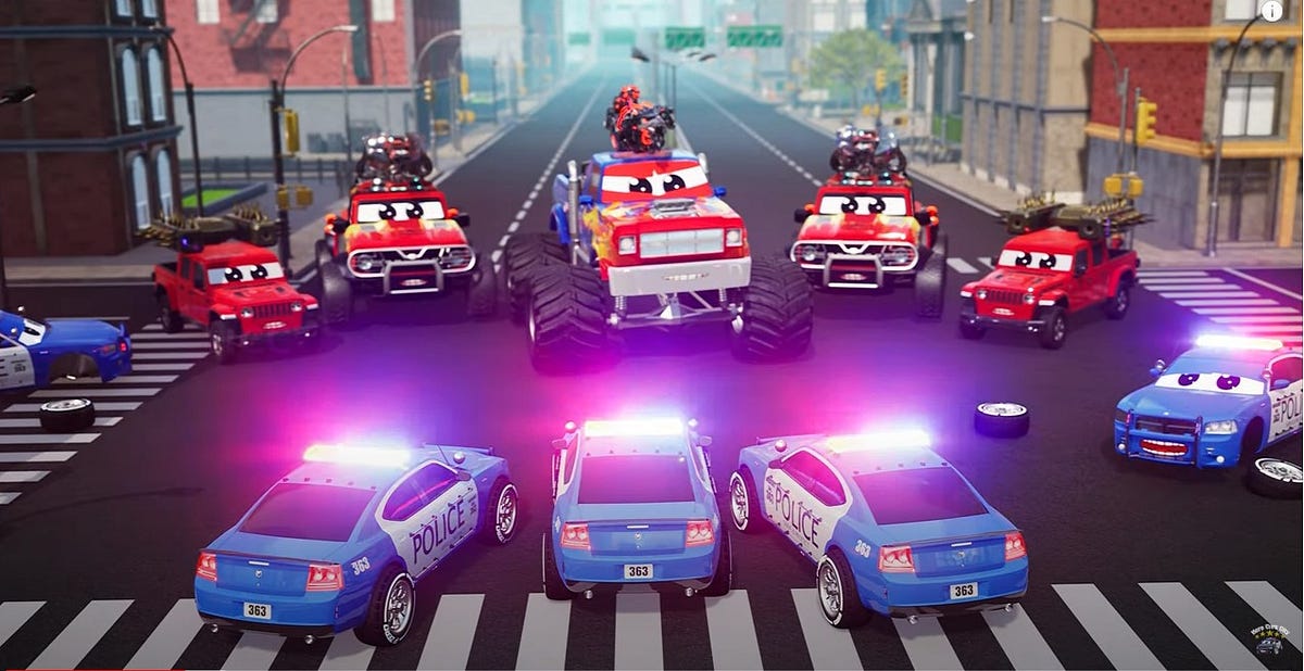 Superhero Wheels in Action Batman Car and Flash Car vs Criminal