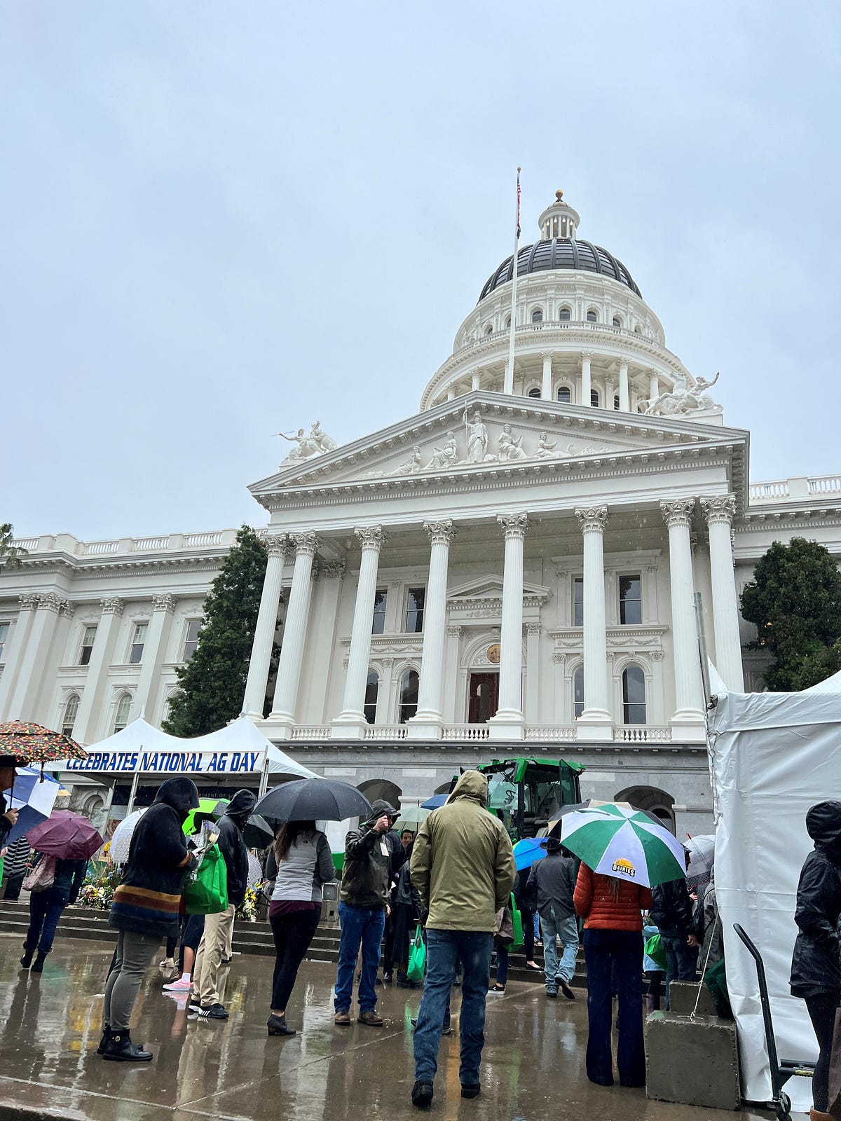 National Ag Day at the Capitol. NRCS California attended National Ag