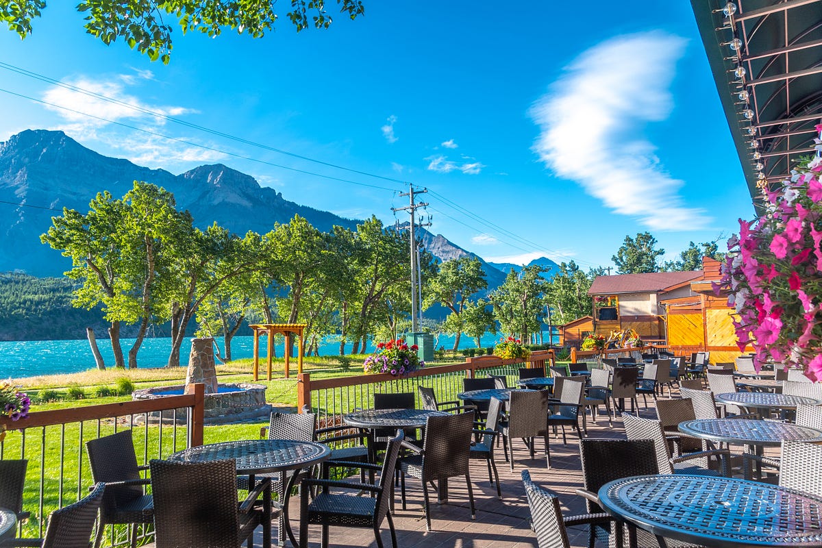 Waterton Food Options with a View Dining in Scenic Bliss by Oliver