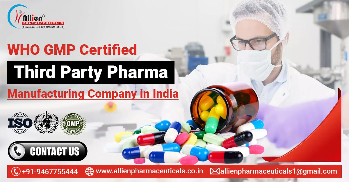 Third Party Pharma Manufacturers in Baddi Allien Pharmaceuticals Medium