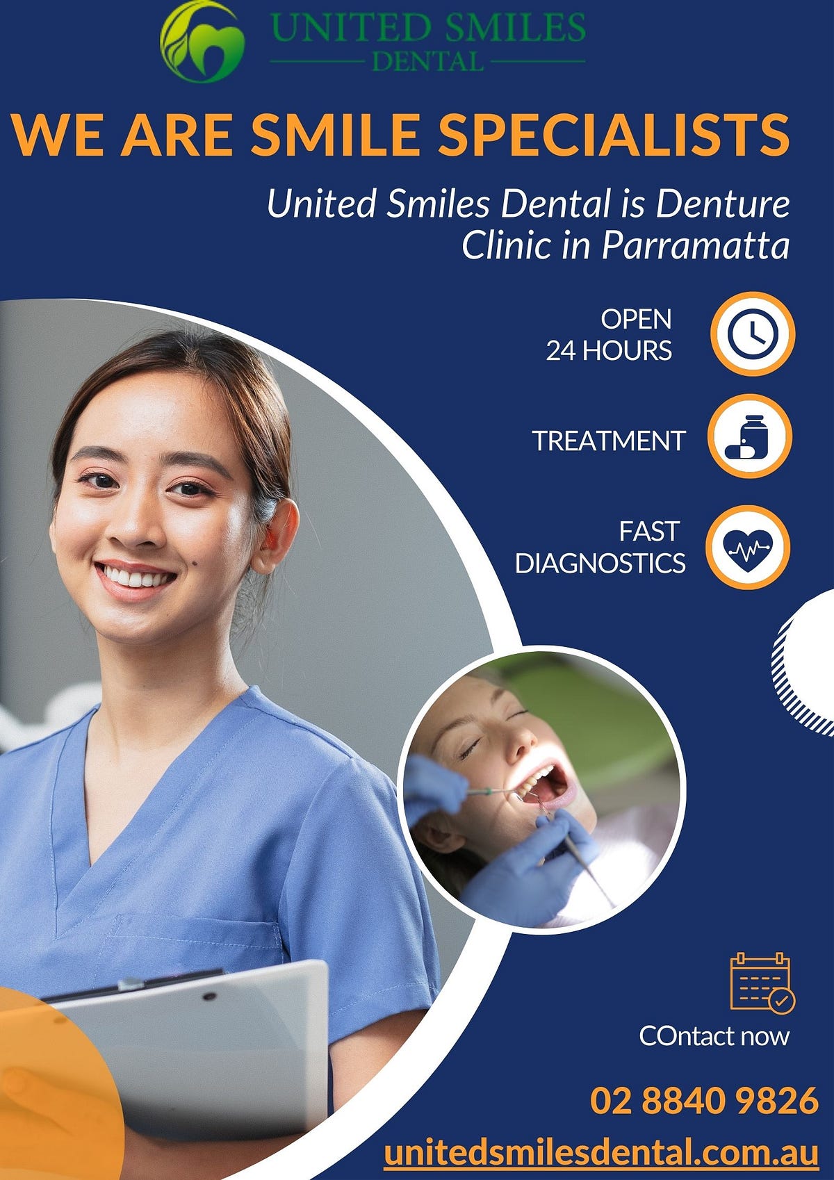 Denture Clinic Parramatta - United smiles Dental - Medium