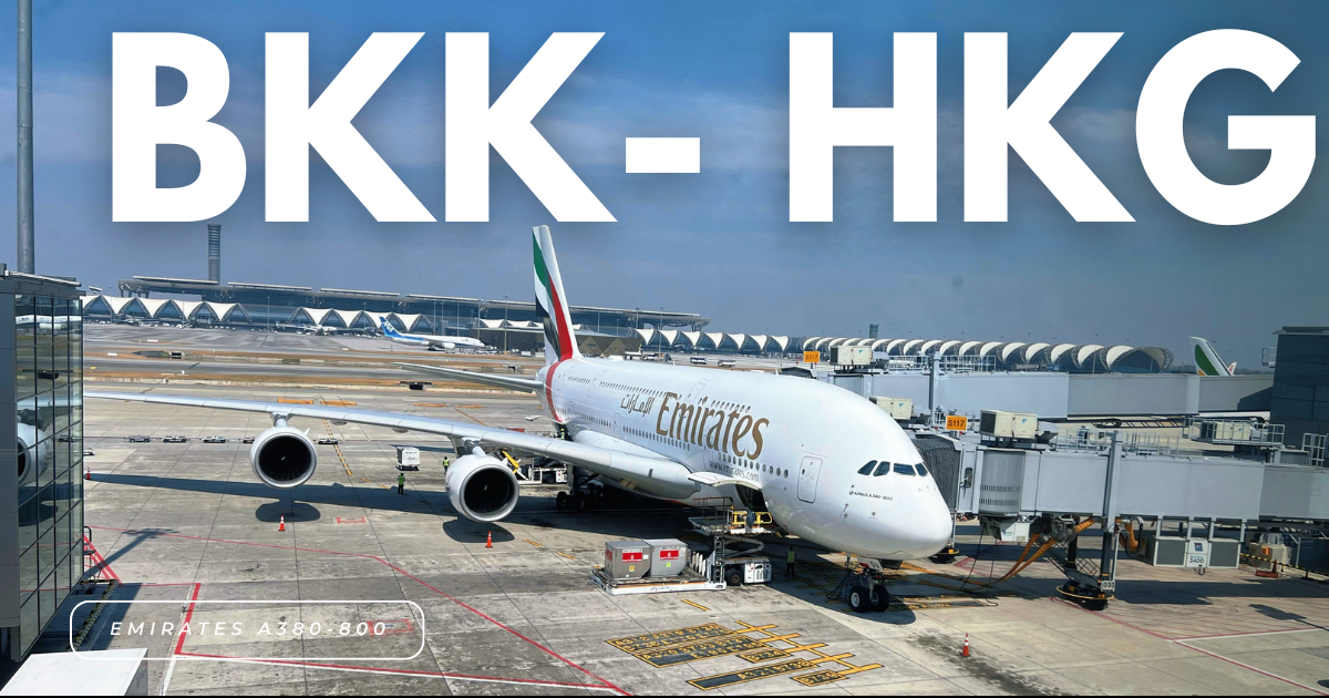 รีวิวสายการบิน Emirates บินไปฮ่องกงด้วย Airbus A380 เครื่องบินที่ลำใหญ่ที่สุดในโลก