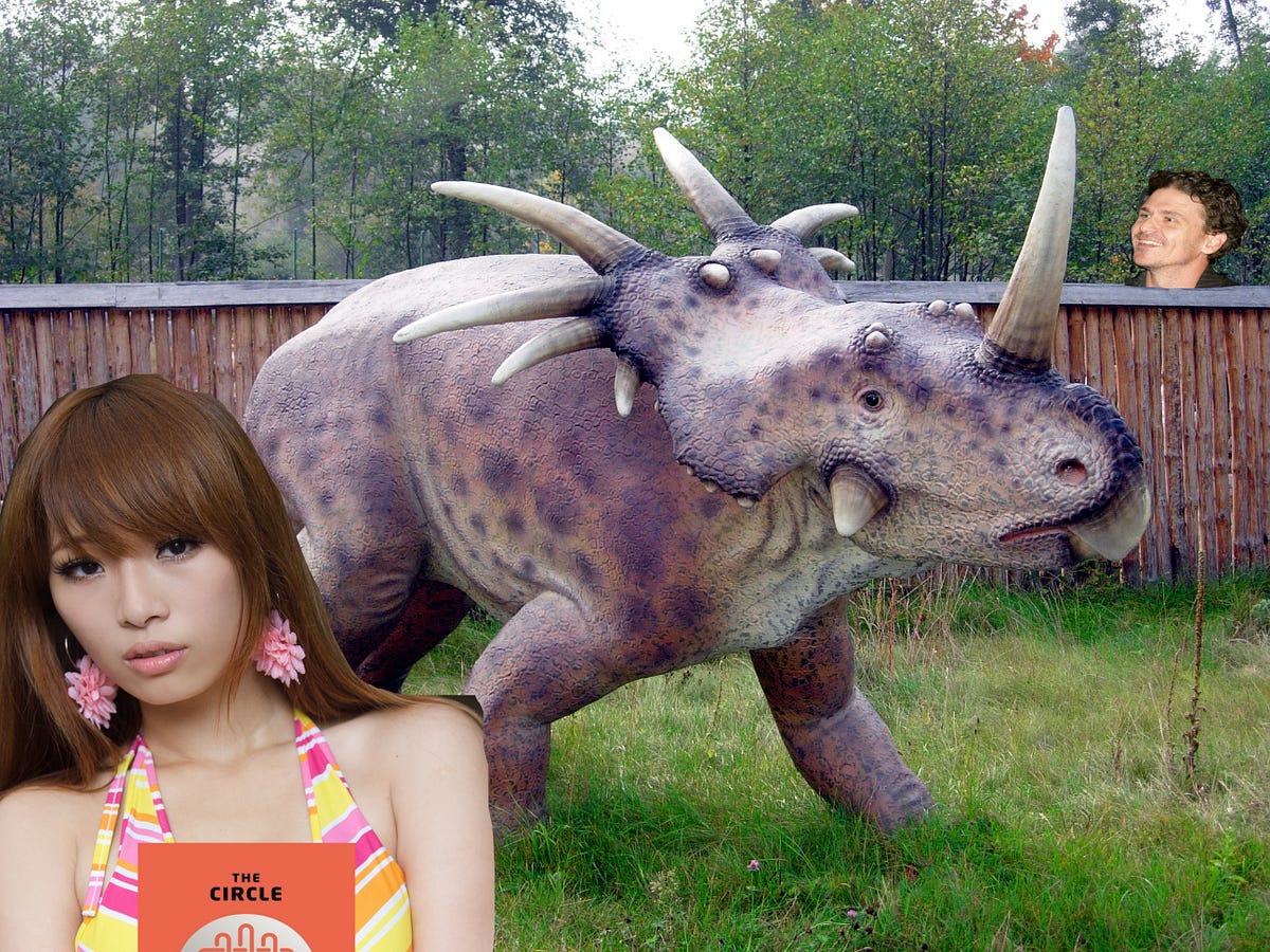 Notable Books 2013: Dinosaur Porn vs. Dave Eggerss The Circle | by Lois  Beckett | Medium