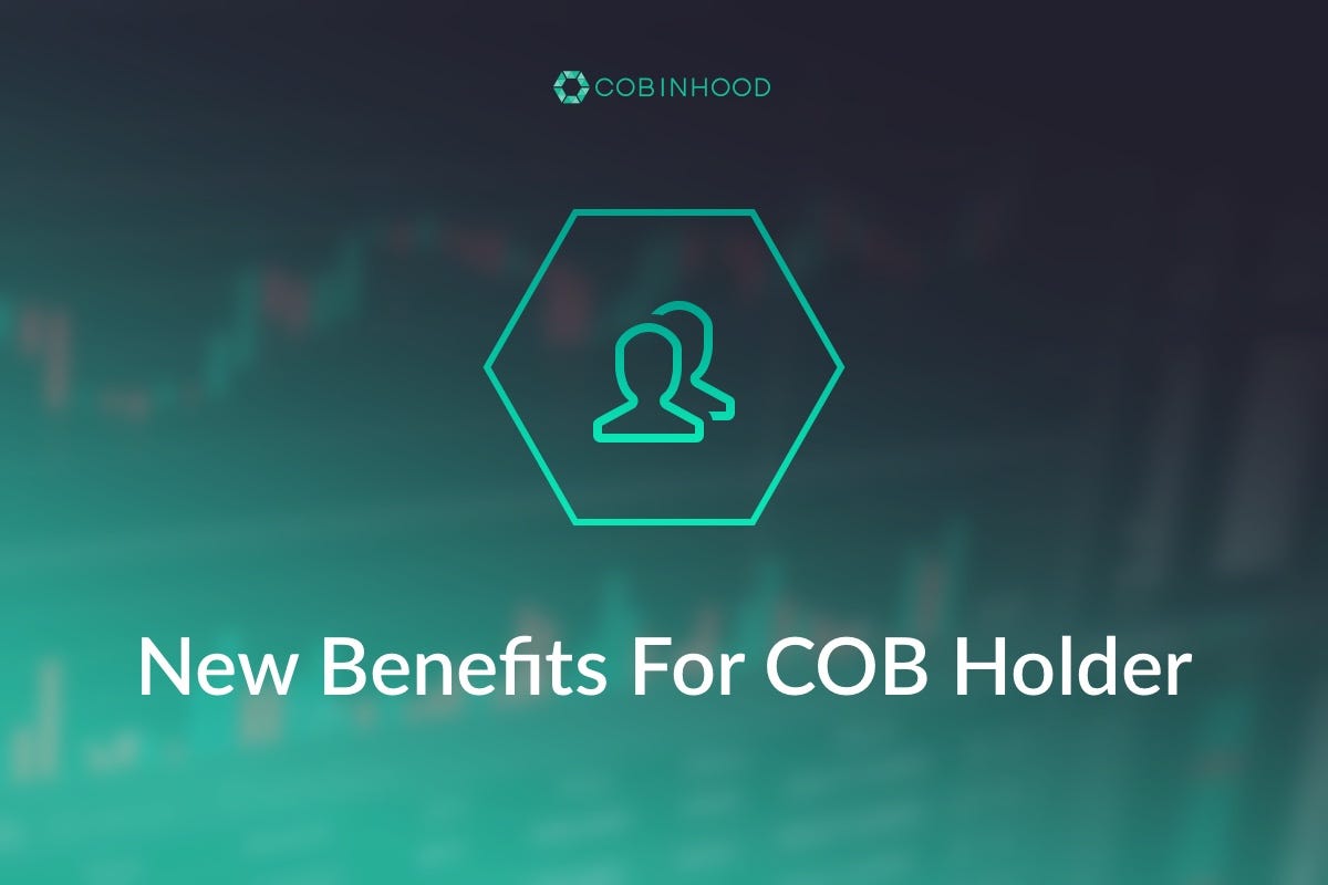 最新消息：持有COB 好康再加碼！. 除了空投任務參賽資格外，持有COB 將有更多好處！ | by COBINHOOD 中文| COBINHOOD  中文報| Medium