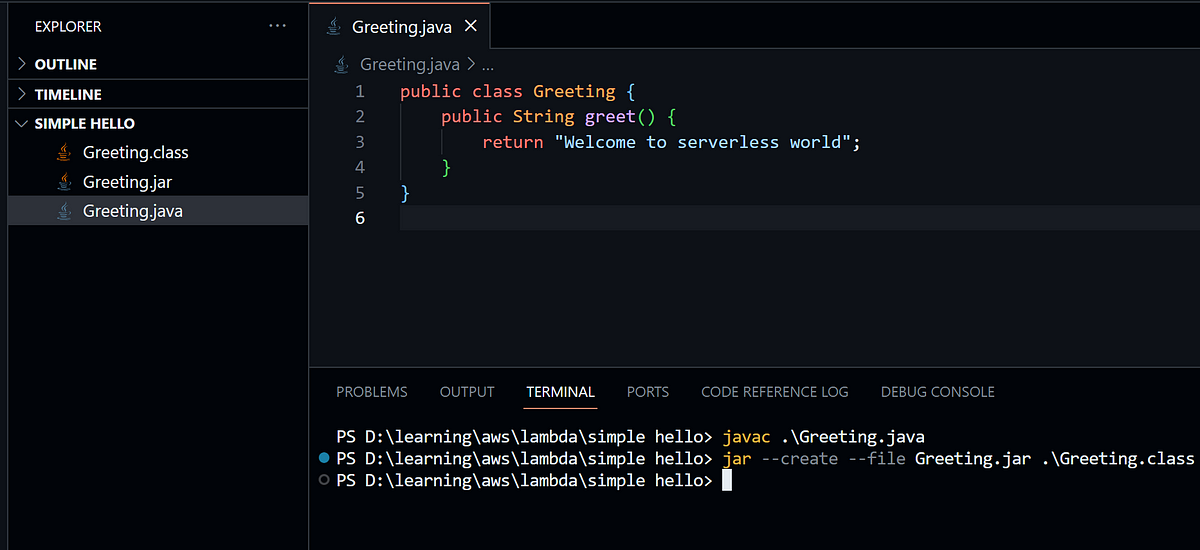 Java 21 Hello World on AWS Lambda: A Quick Guide 🚀 | by Smruti Ranjan ...