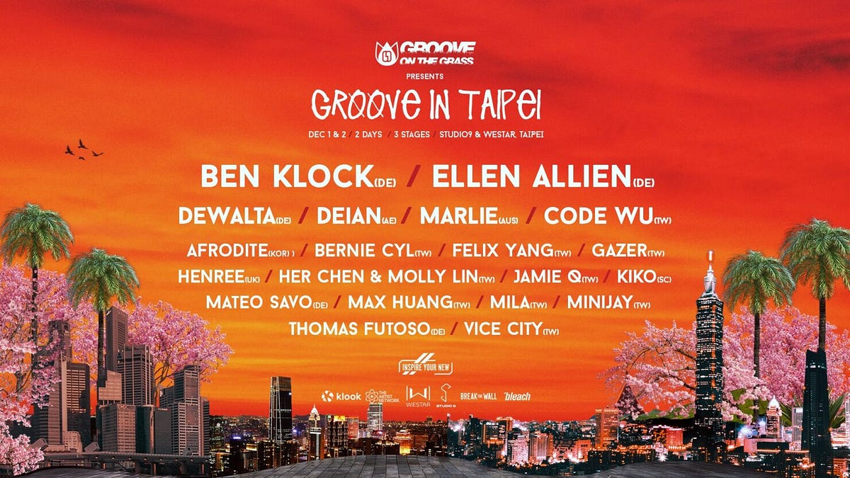 Groove in Taipei LiveConcert: (2023) in Taipei, Taiwan | by Boubabadio