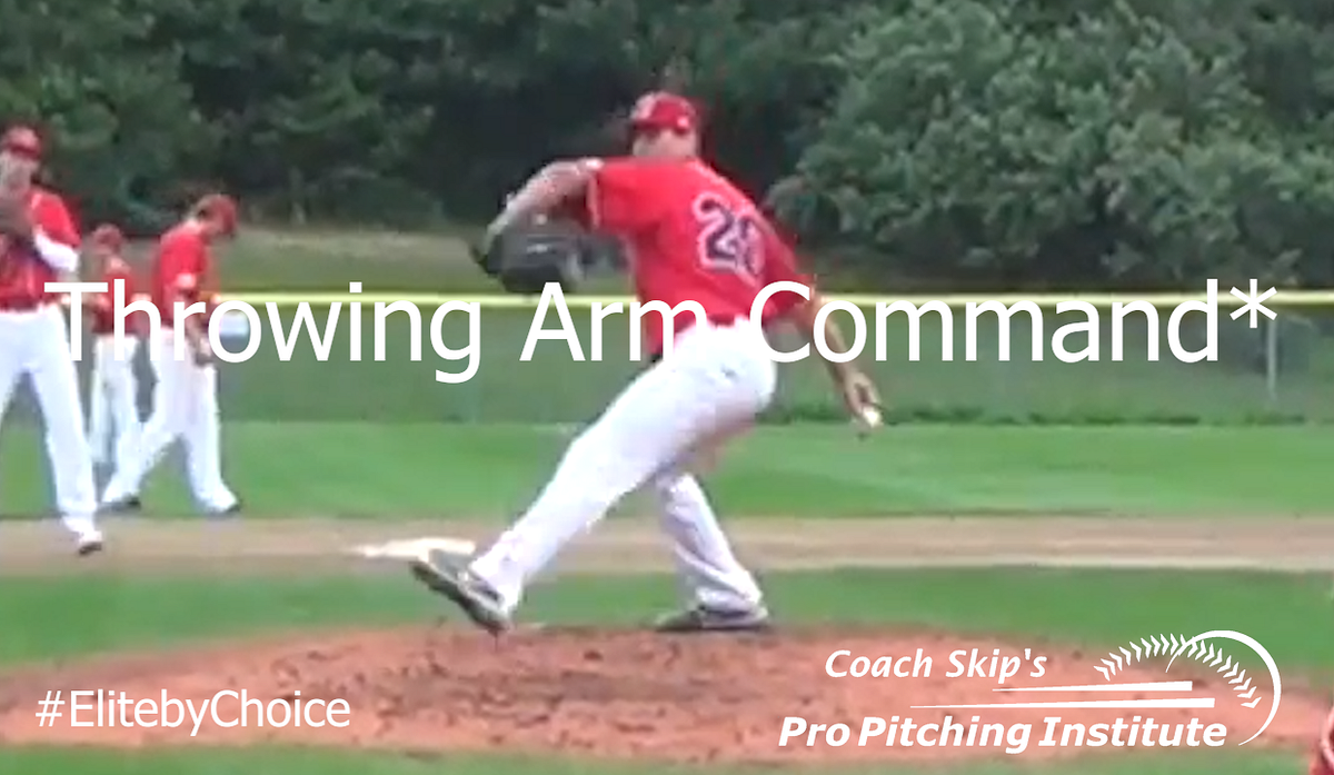 Throwing Arm Command*. Hi, I’m Coach Skip and I teach pitchers… by Skip Fast Medium
