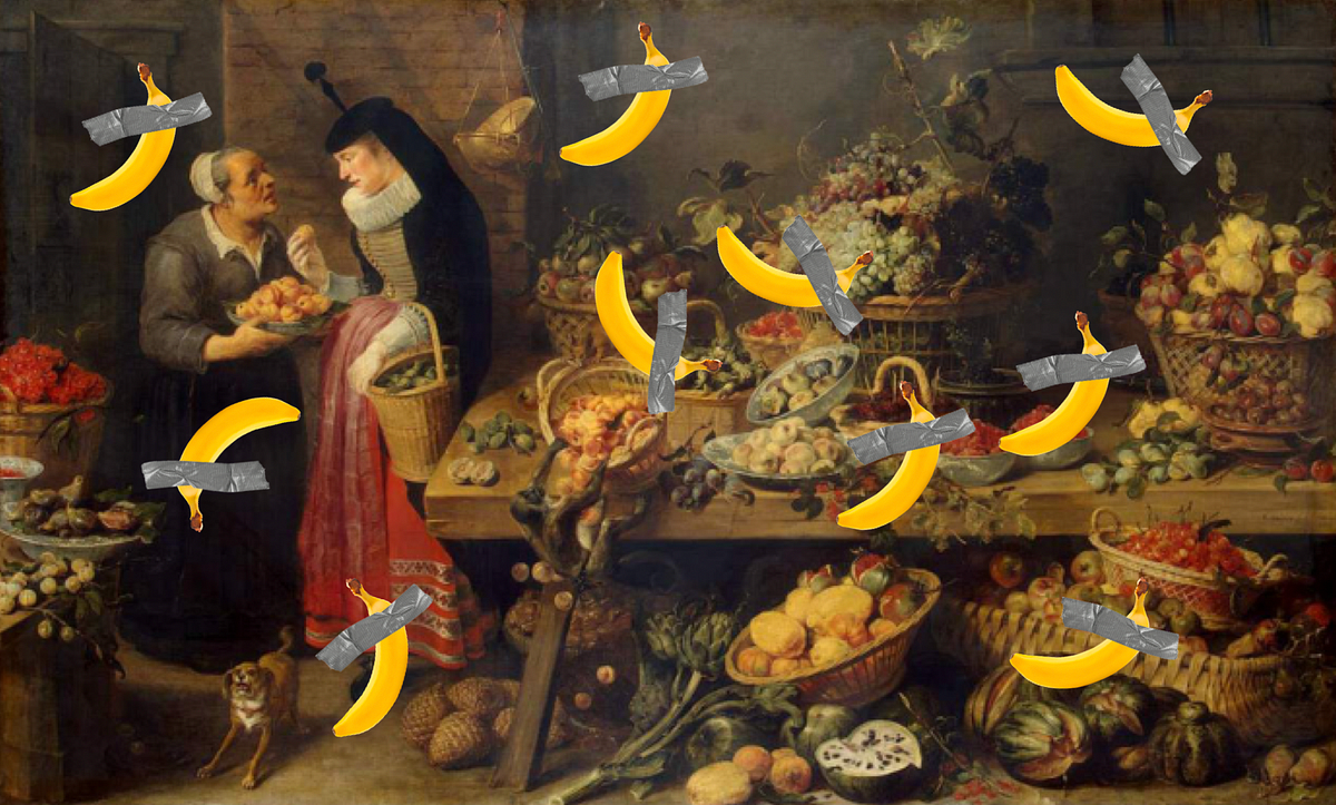 Art gone bananas? — Meme culture’s entrance into high culture by Yuji