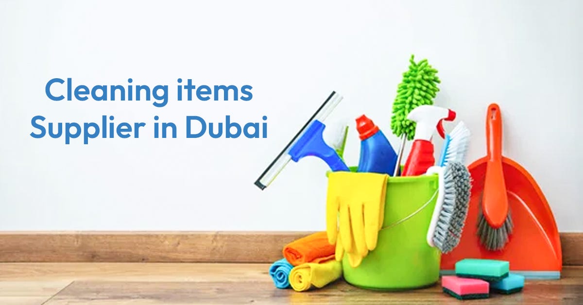 Simplify Your Cleaning Needs with the Best Cleaning Items Supplier in