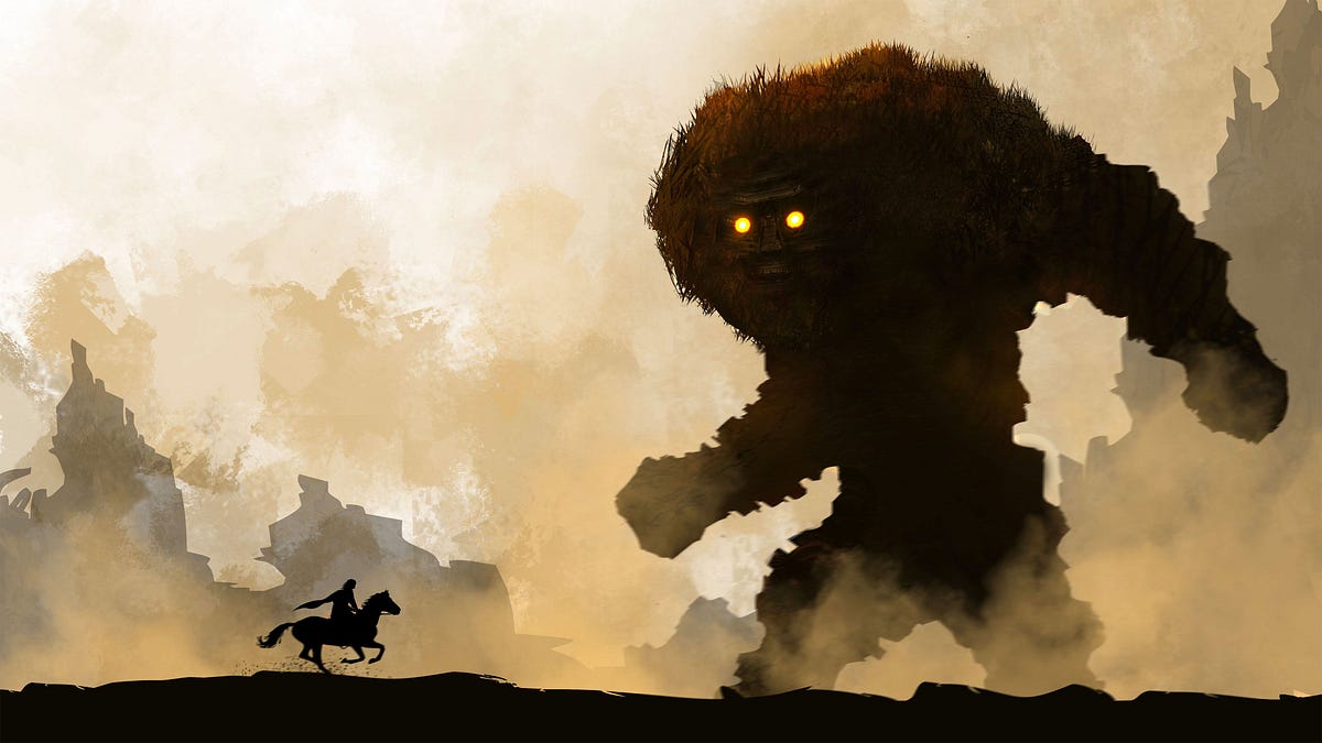Made two shadow of the colossus wallpapers🤍 : r/ShadowoftheColossus