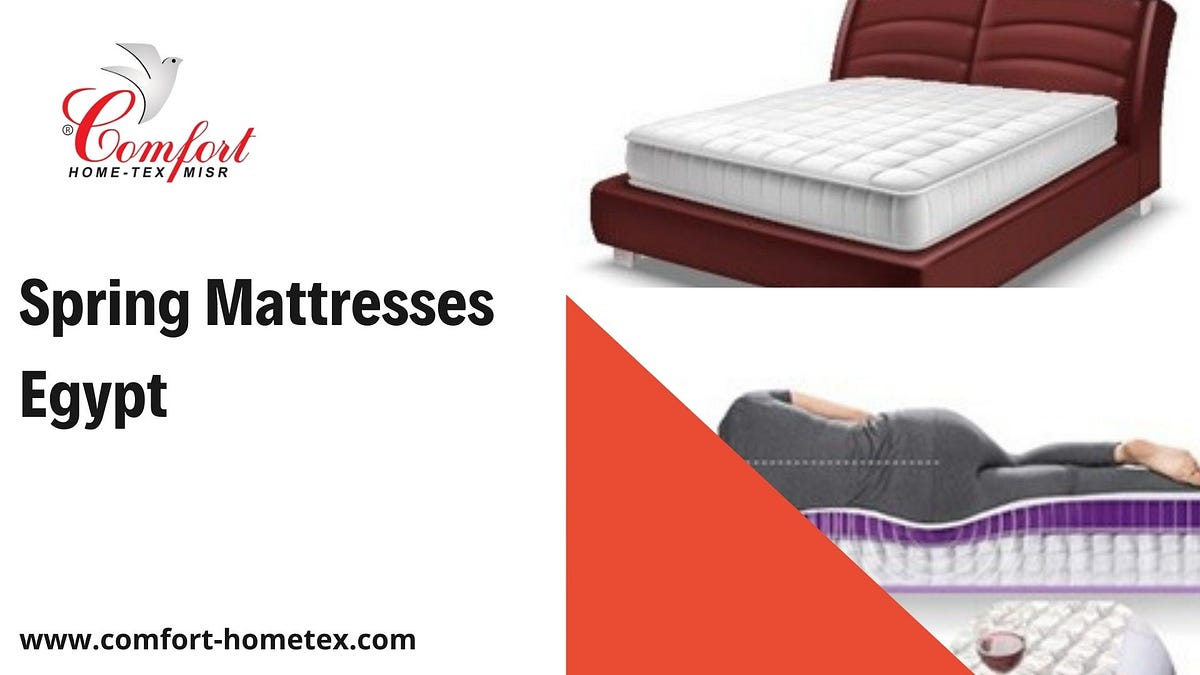 Shop Spring Mattresses with ComfortHometex in Egypt