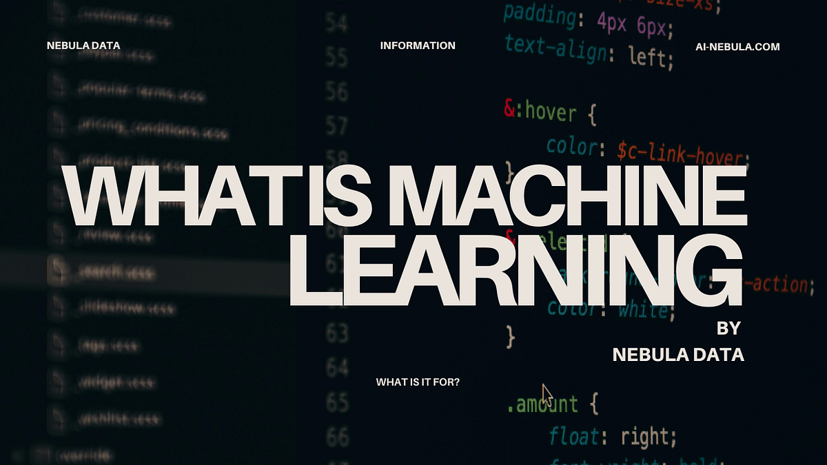 How Machine Learning Works. Machine Learning (ML) is a specialized ...