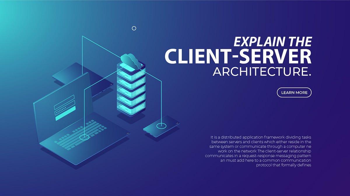What is client-server architecture. | by GT Lakshan | Medium