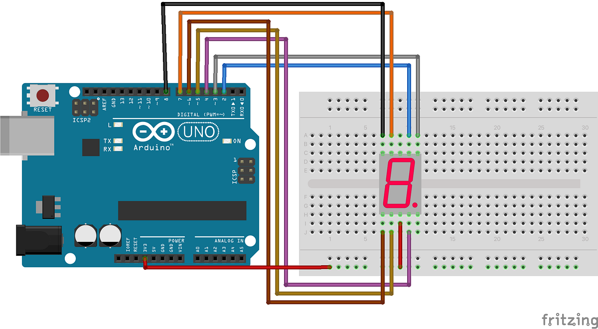 Arduino 7Segment. เป็นหน้าจอแสดงผลแบบตัวเลขและตัวอักษรซึ่ง… | by ...