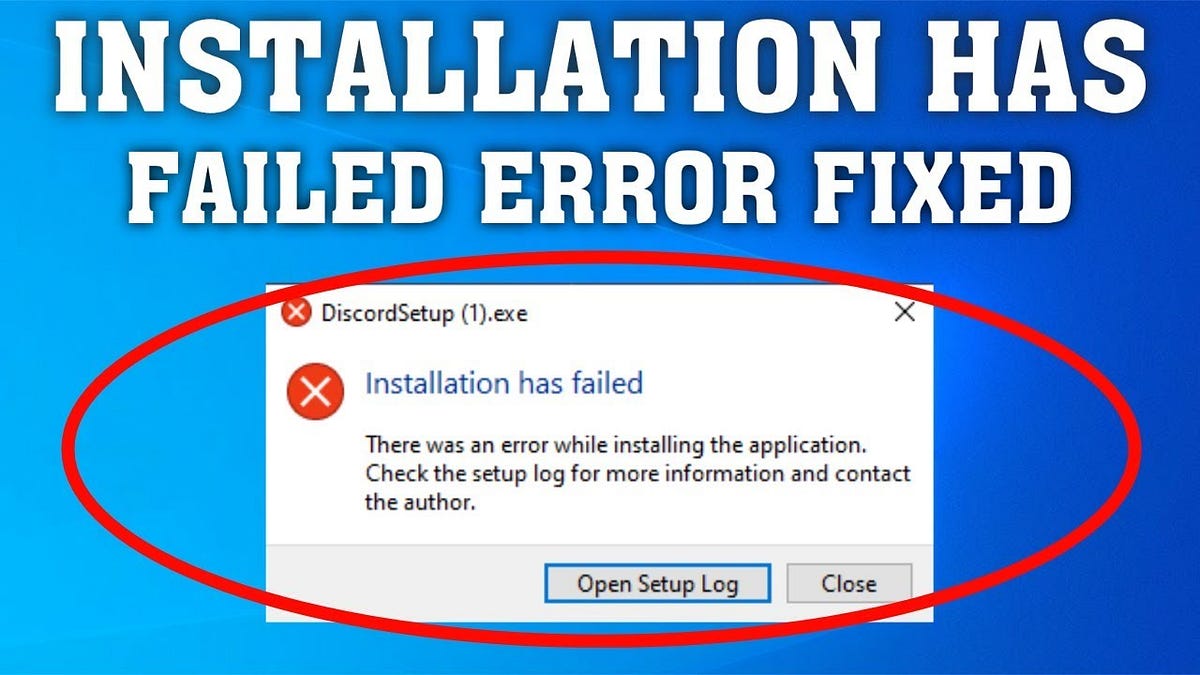 5 Fixes Discord Installation Failed In Windows By Benjamin Johnson 5-fixes-discord-installation-failed-in-windows-by-benjamin-johnson