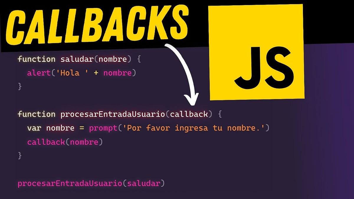 Callbacks in JavaScript. A callback is a function that is passed… | by ...