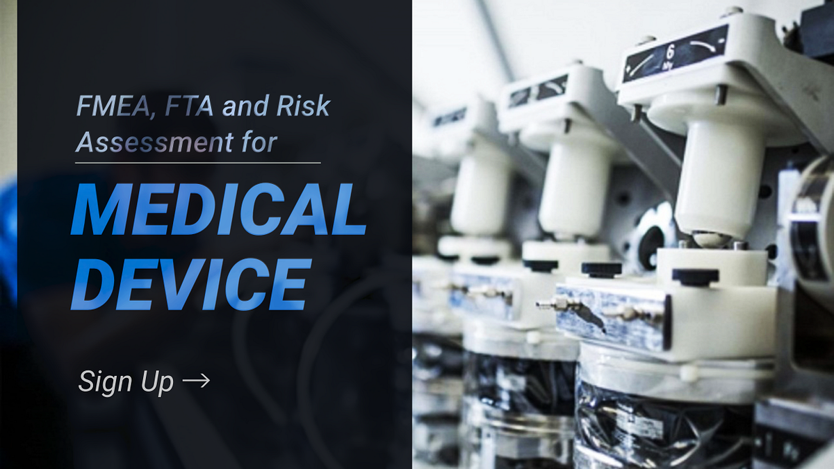 FMEA, FTA and Risk Assessment Training for Medical Devices by M
