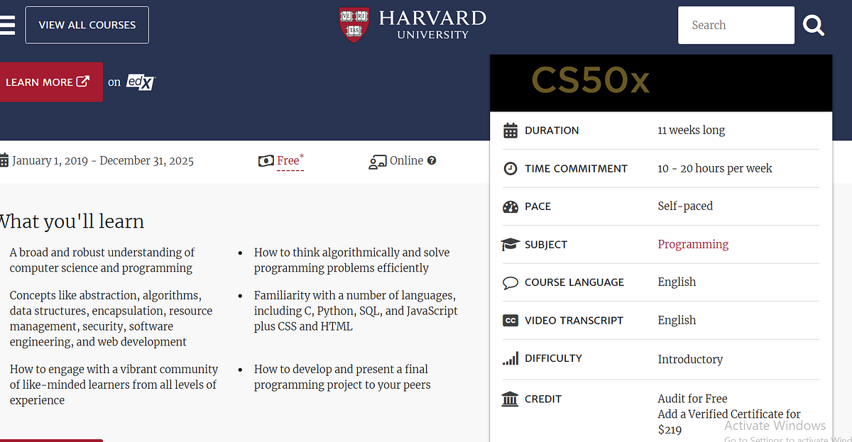 From CS50 to AI: How Harvard’s Course Redefined My Understanding of ...