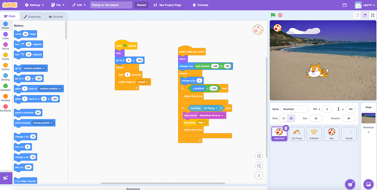 Scratch- Coding and Programming - Chelsie Peacock - Medium