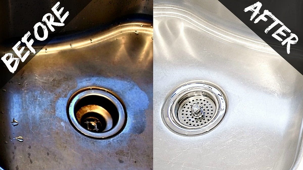 How to Clean Bathroom and Kitchen Sink Faucets