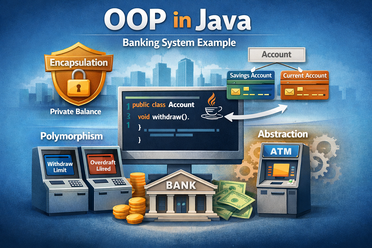 Mastering OOP in Java with a Real-World Banking Example | by Niroshima ...