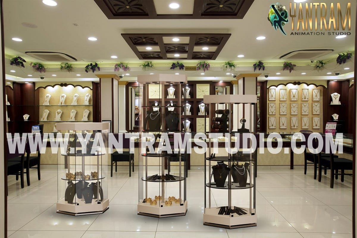 Stunning Jewellery Shop Design By Interior Design Studio Ahmedabad By Architectural Design