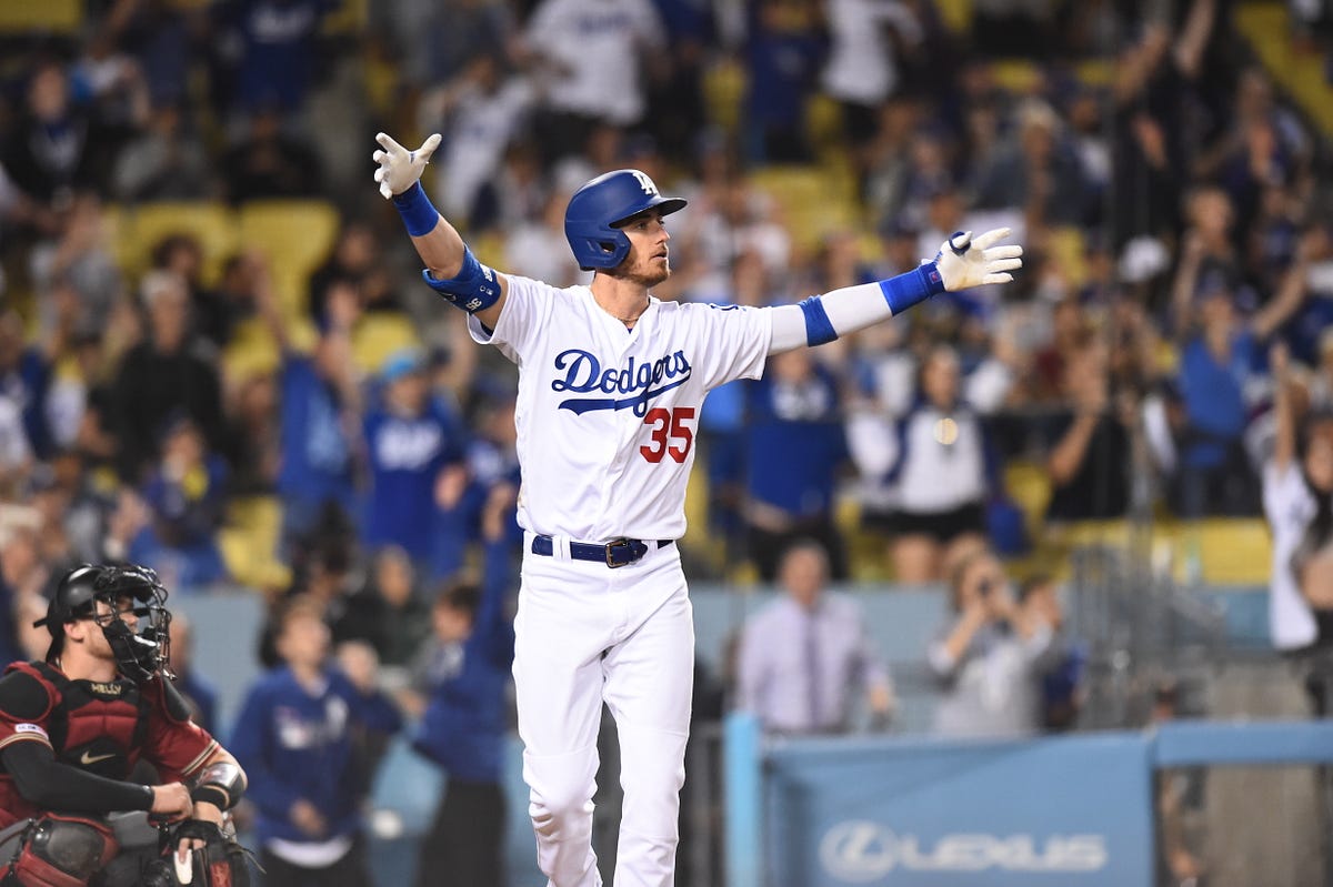 Max Muncy Special-Edition Home Opening Weekend Gold-Outlined Game