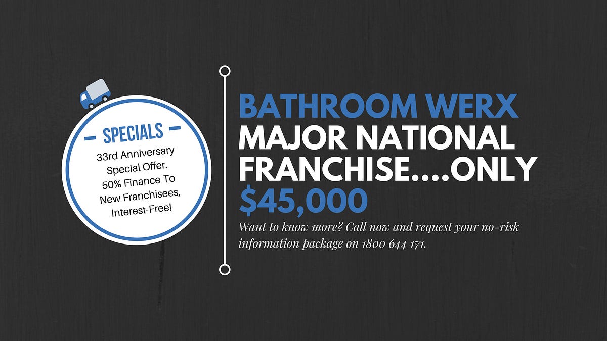 Bathroom Werx ??? Major National Franchise.???Only $45,000 | by Bathroom ...