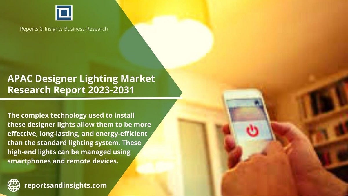 APAC Designer Lighting Market 2023: Pharmacies and Drug Stores ...