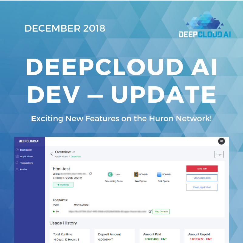 DeepCloud AI's Huron Testnet Updates & Intel Software Innovators blog  features CTO Geeta Chauhan | by DeepCloud AI | DeepCloud AI: Decentralized  Cloud and Edge Computing | Medium