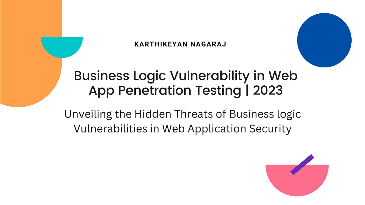 Business Logic Vulnerability in  App Testing 2023 by