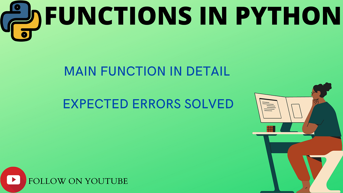FUNCTIONS AND TYPES IN PYTHON. Hello guys, previously we covered data ...
