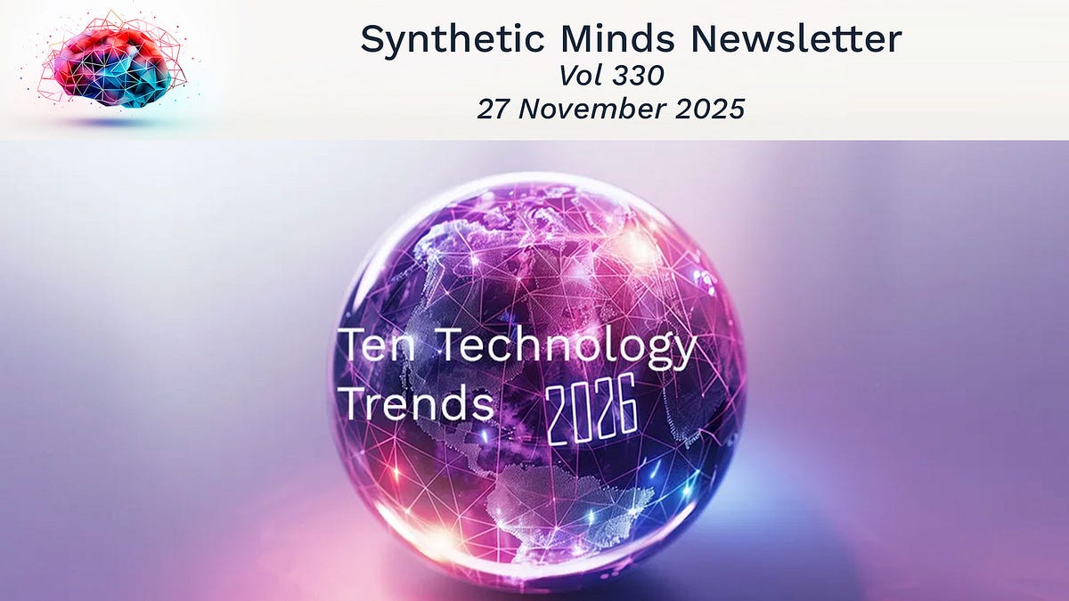 Synthetic Minds | Ten Tech Trends for 2026 | by Dr Mark van